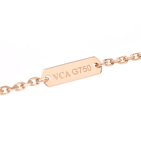 Van Cleef & Arpels Van Cleef & Arpels Vintage Alhambra Ladies YG/Onyx Necklace A Rank Used Ginzo
