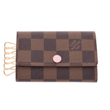 ルイヴィトン6連キーケース 
 14137 ローズバレリーヌ レディース ダミエキャンバス キーケース
 N41624 
 LOUIS VUITTON