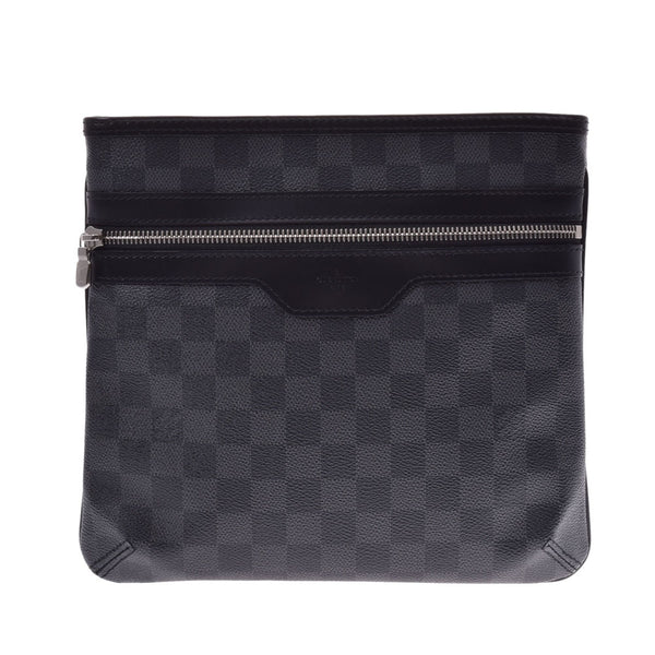 LOUIS VUITTON Louis Vuitton monogram Thomas black / gray men's Damier Graphite canvas shoulder bag n58028 used