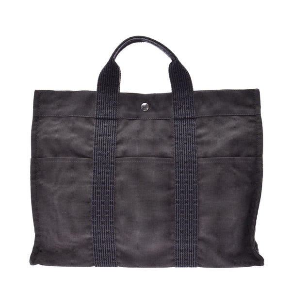 エルメスエールラインMM ユニセックス キャンバス トートバッグ HERMES