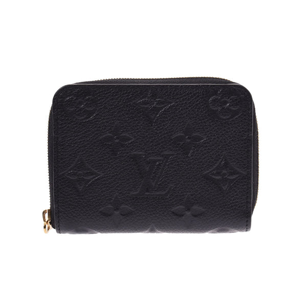 Louis Vuitton amplant zippy coin Perth black Unisex leather coin case m60574 used
