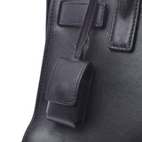 YVES SAINT LAURENT イヴサンローランサックドジュールナノ black calf 2WAY bag    Used