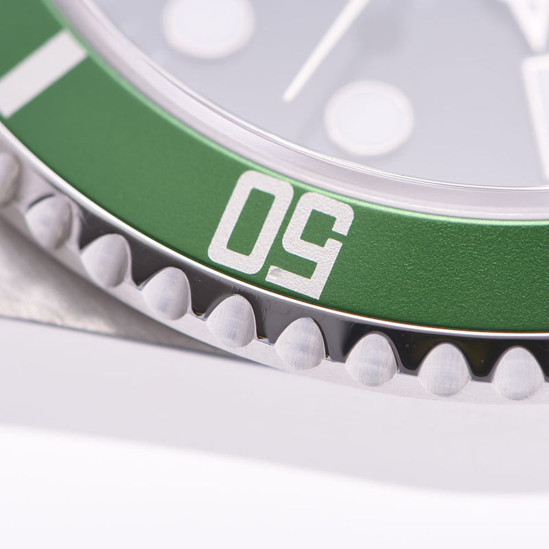 ROLEX ロレックス サブマリーナ 緑ベゼル 16610LV メンズ SS 腕時計 自動巻き 黒文字盤 Aランク 中古 銀蔵