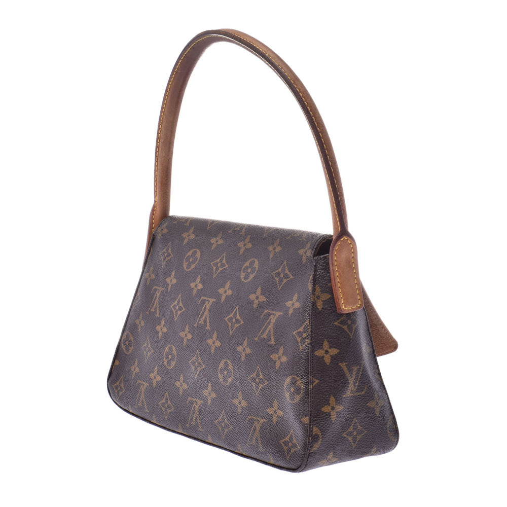 ルイヴィトンミニルーピングハンドバッグワンショルダーモノグラムレザー