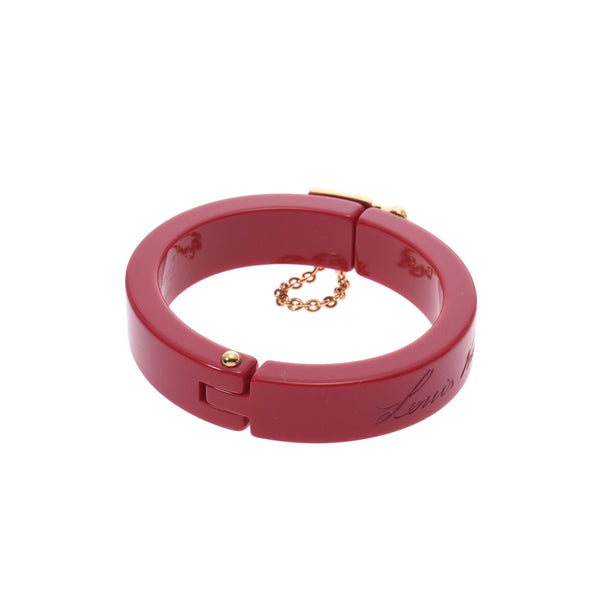 LOUIS VUITTON ルイヴィトンブラスレロックミーフューシャゴールド metal fittings Lady's bracelet M66834 is used