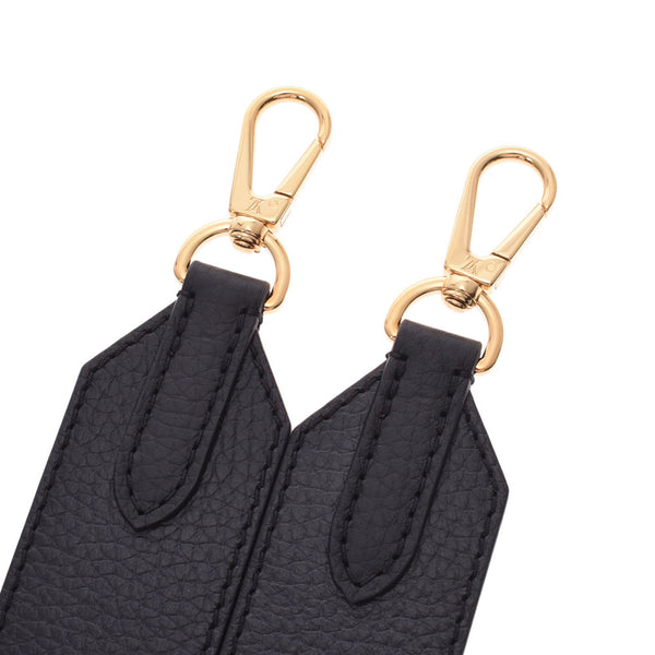 LOUIS VUITTON路易威登Noir金色五金女士皮革/双肩肩带J02424二手