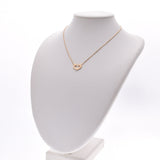 CARTIER C Heart Necklace Ladies YG Necklace Used