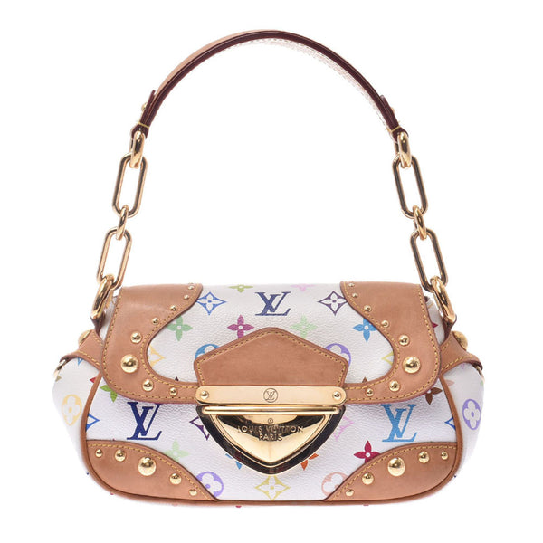 LOUIS VUITTON Mari Louis Vuitton phosphorus multicolored Bronn Lady's monogram multicolored handbag M40127 is used