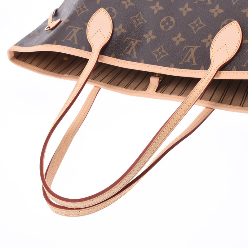 LOUIS VUITTON Louis Vuitton Monogram Neverfull MM Beige M40995 Unisex Tote Bag New Ginzo