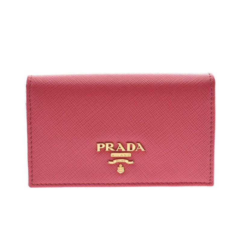 プラダ名刺入れ ピンク レディース カードケース PRADA 中古 – 銀蔵 ...