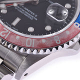 ROLEX ロレックス GMTマスター2 赤青ベゼル ペプシ 16710 メンズ SS 腕時計 自動巻き 黒文字盤 Aランク 中古 銀蔵