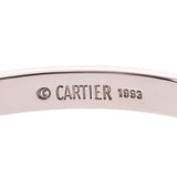 CARTIER カルティエ ラブブレスレット 旧型 #17 ユニセックス K18WG ブレスレット Aランク 中古 銀蔵