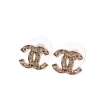 CHANEL CHANEL COCOMARK 13 Years Gold Metal Fittings Women's Earrings Used