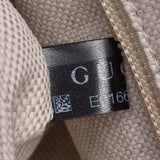 GUCCI GuccCI, Black Men' s GG Canvas GG Canvas messenger bags 353401 used in the middle of the bag.