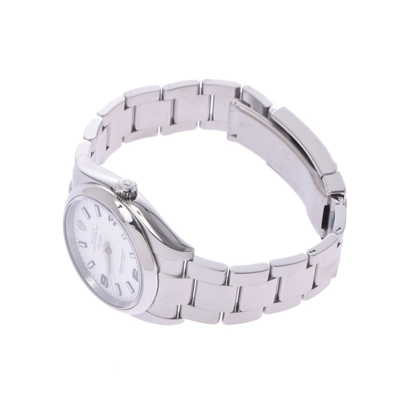 ROLEX ロレックス エアキング 114200 ボーイズ SS 腕時計 自動巻き 白文字盤 Aランク 中古 銀蔵