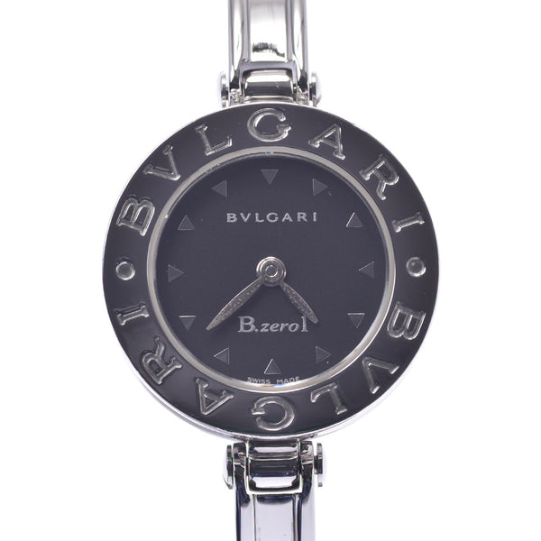BVLGARI Burghali B-ZERO1 Watch BZ22S: Ladies' watch, black, black, AB, rank, used silver razor.