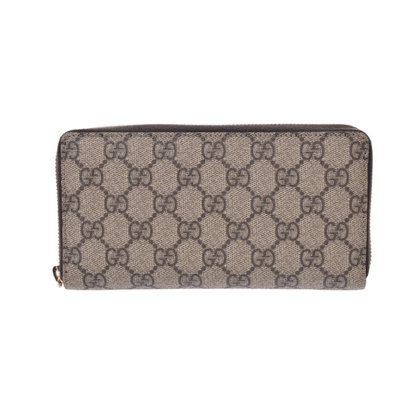 GUCCI GotchRound Fassner, wallet, wallet, glauge, unsex GG Split canvas, long purse, used.