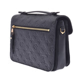 LOUIS VUITTON Louis Vuitton Anplant Pochette Metis MM Noir Ladies Leather 2WAY Bag M41487 Used