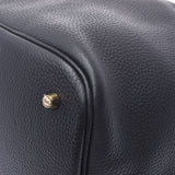 HERMES Hermes Picotan Lock GM Black C Engraved (around 2018) Engraved Ladies Taurillon Clemence Handbag Used