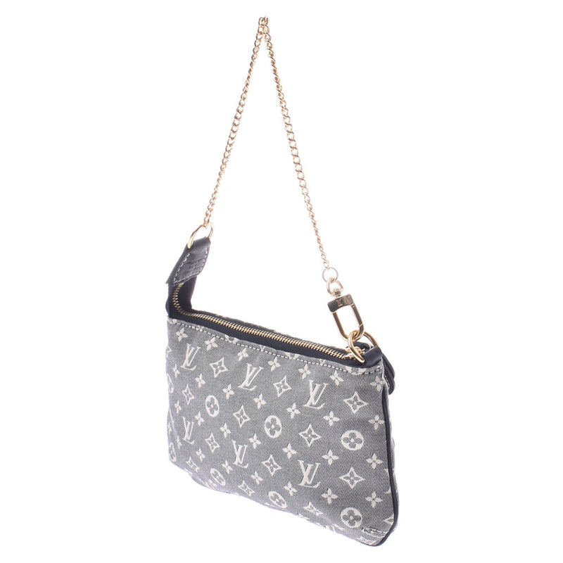 女子VUITTON集团Louis VUITTON集团,Mini-Ran Mini-Pochet,Accesoir M95754,Ladies Canvas,Accessory Pouch A-Rank,使用银器