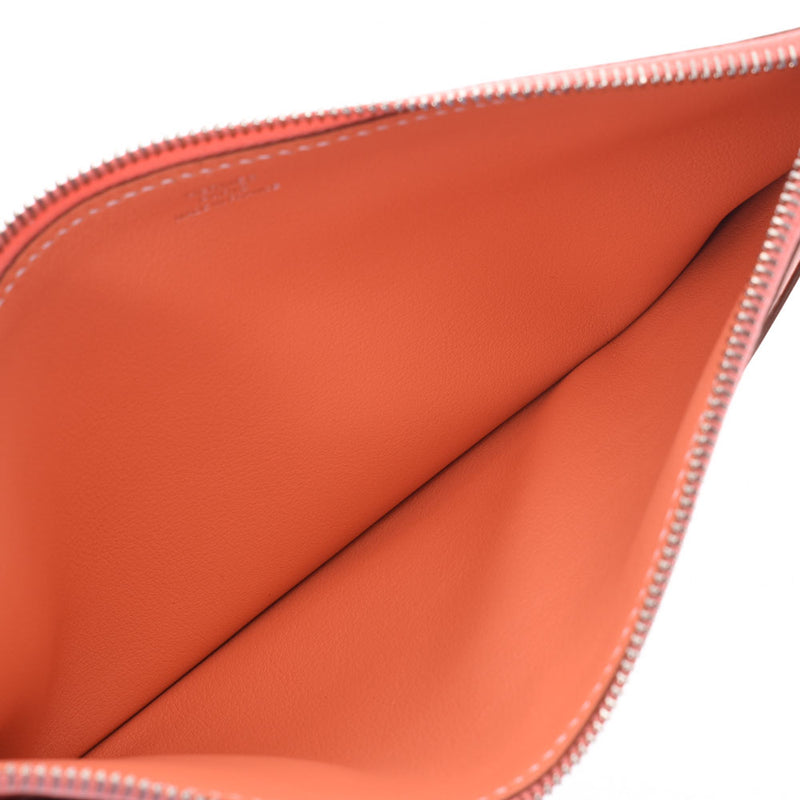 HERMES Hermes Gige Duo Clevette □R stamped (around 2014) stamped Ladies Swift Clutch Bag