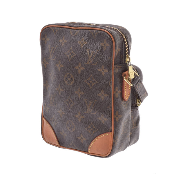 LOUIS VUITTON Louis Vuitton Amazon brown gold metal fittings unisex monogram canvas shoulder bag M45236 used