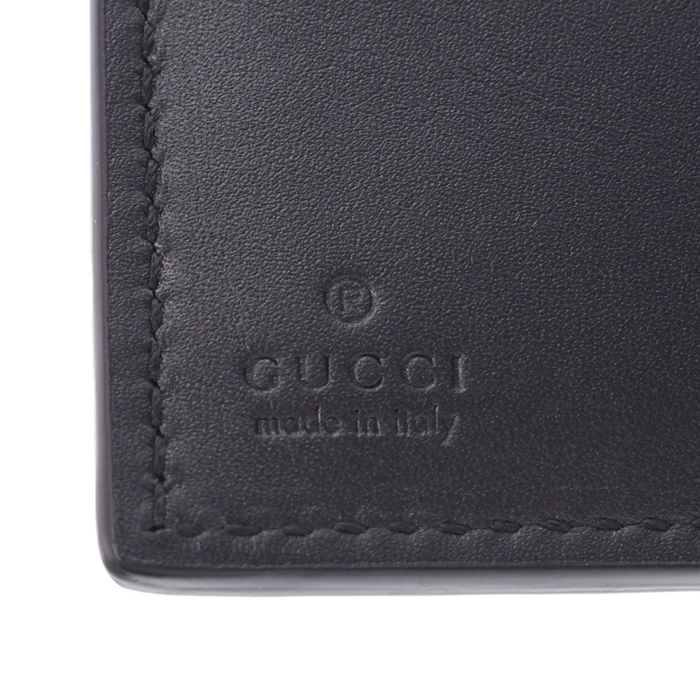 グッチシルヴィ コンパクトウォレット 黒/ゴールド金具 レディース カーフ 三つ折り財布 476081 GUCCI 中古 – 銀蔵オンライン