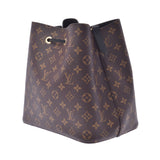 LOUIS VUITTON Louis Vuitton Neo Noe 14145 Noir Ladies Monogram Canvas Shoulder Bag M44020 Used