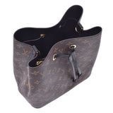 LOUIS VUITTON Louis Vuitton Neo Noe 14145 Noir Ladies Monogram Canvas Shoulder Bag M44020 Used