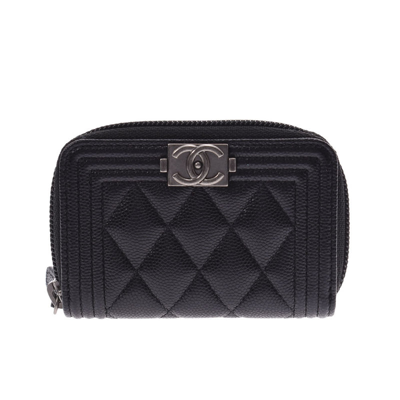 Chanel Womens Coin Cases, Black