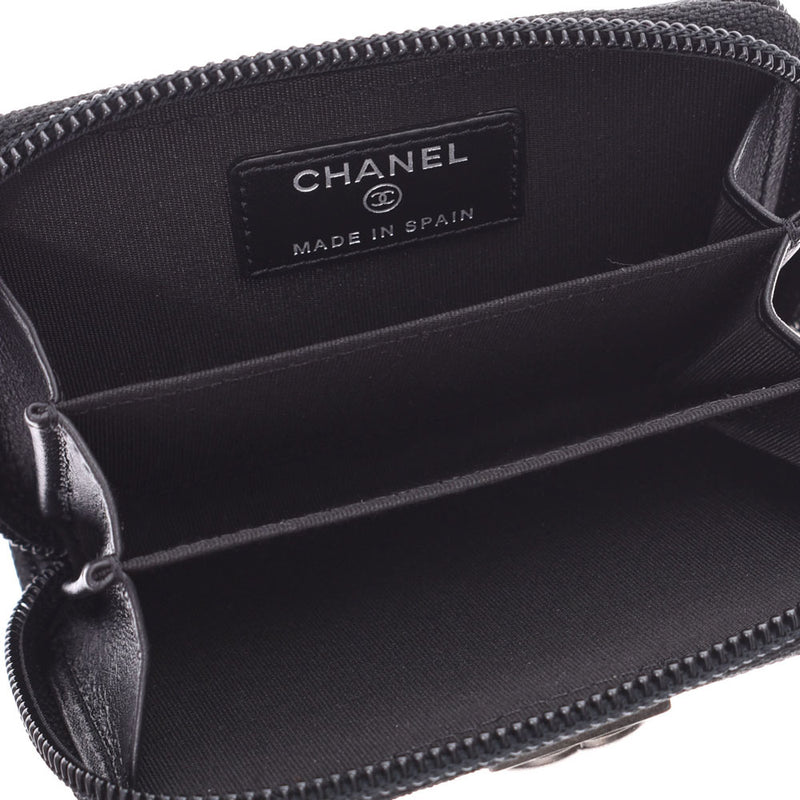 シャネルボーイシャネル ジッピーコインパース 黒 SV金具 レディース コインケース CHANEL – 銀蔵オンライン