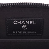 CHANEL シャネルボーイシャネル ジッピーコインパース 
 黒 SV金具 レディース キャビアスキン コインケース