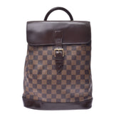 LOUIS VUITTON Louis Vuitton Soho Damier Brown Ladies Damier Canvas Backpack Daypack N51132 Used