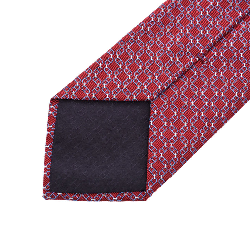 Hermes Hermes Sheffield Bordeaux Mens Silk 100% necktie