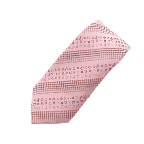 Louis Vuitton sodalite pink Mens Silk 100% necktie