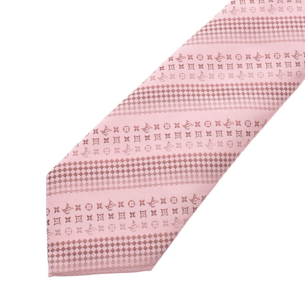 路易威登路易威登索德项目粉红色男士真丝100%领带M72639