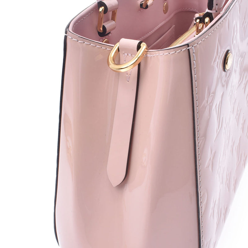Louis Vuitton Montaigne BB handbag 14125 rose Valerian ladies