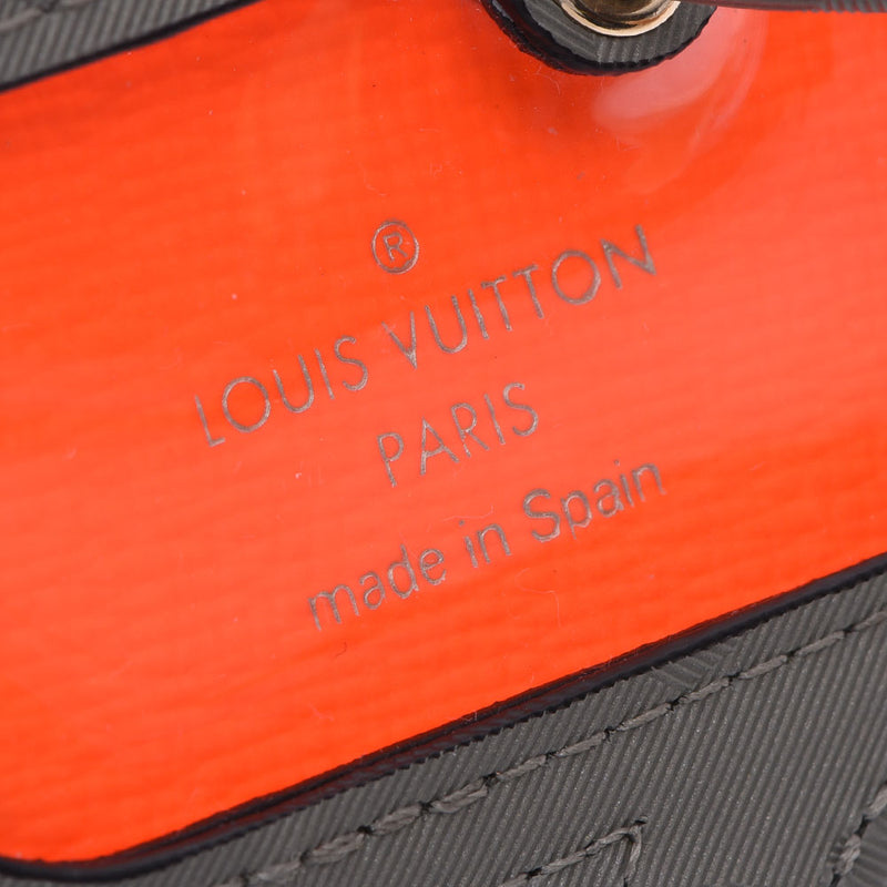 LOUIS VUITTON Louis Vuitton monogram titanium Porto address dog M63280 unisex key ring-free silver storehouse