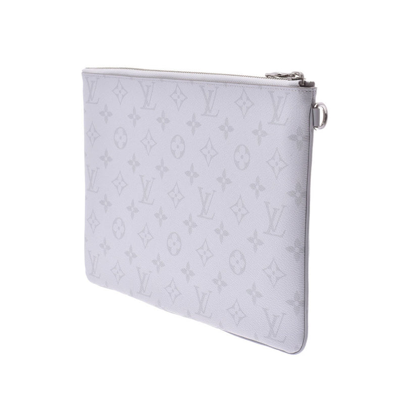 LOUIS VUITTON Louviton, White Gram, GM, GM, GM, GM, M68310 mens, monogram, canvas porch, unused silver,