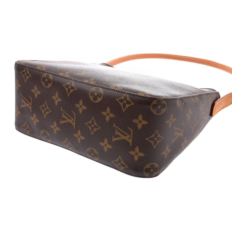 LOUIS VUITTON Louis Vuitton Monogram Looping MM Brown M51146 Ladies Monogram Canvas One Shoulder Bag AB Rank Used Ginzo