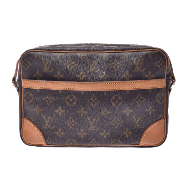 LOUIS VUITTON, Louviton, trokadero S Brown, M51274, M51274, Unsex, Canvas, shoulder bag, shoulder B, rank used, silver.