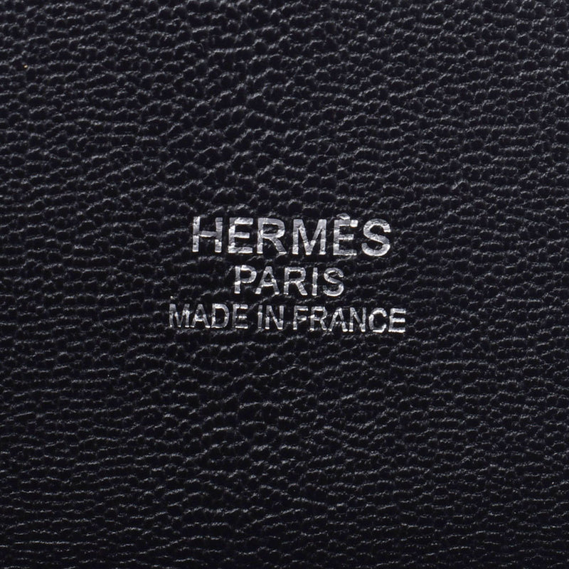 HERMES Hermège Gypsier (circls): black silver metal fittings (around 2013), unsex, Triyonclemans, cholderbags, B, rank used silver storey.