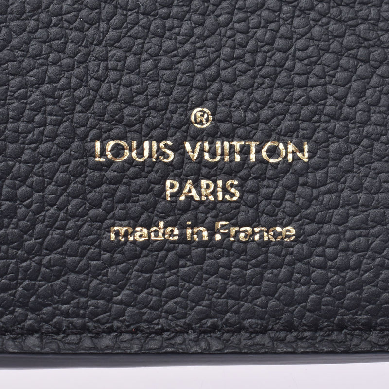 ルイヴィトンルイヴィトン M62935 三つ折り財布 ノワール  LOUIS VUITTON ポルトフォイユ・ゾエ モノグラム アンプラント