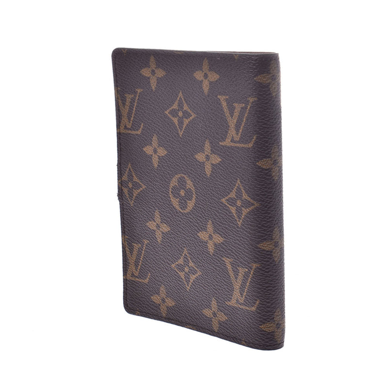 LOUIS VUITTON ルイヴィトン モノグラム アジェンダPM ブラウン R20005 ユニセックス モノグラムキャンバス 手帳カバー 新同 中古 銀蔵