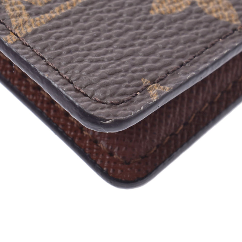 LOUIS VUITTON ルイヴィトン モノグラム アジェンダPM ブラウン R20005 ユニセックス モノグラムキャンバス 手帳カバー 新同 中古 銀蔵