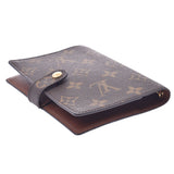 LOUIS VUITTON ルイヴィトン モノグラム アジェンダPM ブラウン R20005 ユニセックス モノグラムキャンバス 手帳カバー 新同 中古 銀蔵