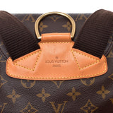 LOUIS VUITTON Louis Vuitton mon pickpocket GM monogram brown unisex monogram canvas rucksack day pack M51135 is used