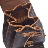 LOUIS VUITTON Louis Vuitton mon pickpocket GM monogram brown unisex monogram canvas rucksack day pack M51135 is used