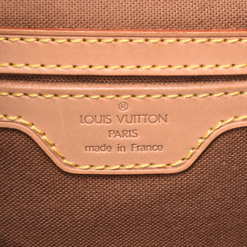 LOUIS VUITTON Louis Vuitton mon pickpocket GM monogram brown unisex monogram canvas rucksack day pack M51135 is used