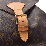 LOUIS VUITTON Louis Vuitton mon pickpocket GM monogram brown unisex monogram canvas rucksack day pack M51135 is used